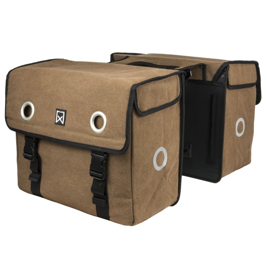 Willex Newspaper Bag Canvas 52 L Brown 11343